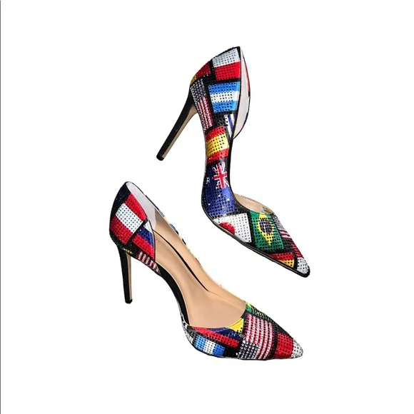 INC International Concepts Kenjay D’Orsay Flag Pumps